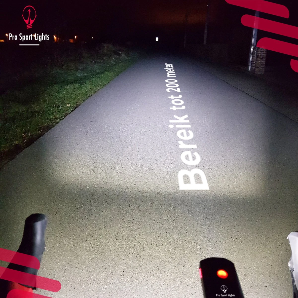 1200 Lumen & 100 Lumen Pro Sport Lights Fietsverlichtingsset - LED Fietslampen USB Oplaadbaar 5 1200 Lumen & 100 Lumen Pro Sport Lights Fietsverlichtingsset - LED Fietslampen USB Oplaadbaar - Afbeelding 5