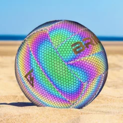 The BRIGHT Lichtgevende Volleybal | Reflecterend | Holografisch | Glow In The Dark | Kinderen En Volwassenen | Unisex | Wit/Zwart/Roze/Blauw/Geel | Maat 5 -Merkloos Verkoop 1200x1200 225