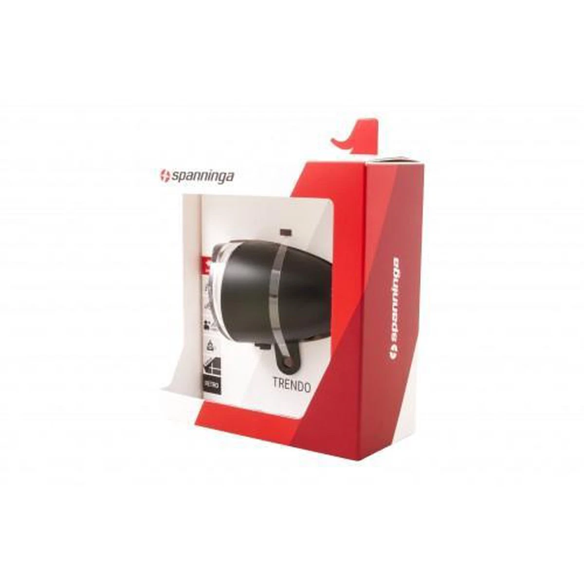 Spanninga Trendo Fiets Koplamp - 10 Lux - Batterij 5 Spanninga Trendo Fiets Koplamp - 10 Lux - Batterij - Afbeelding 5