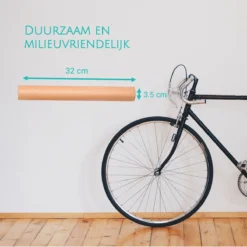 Fiets Ophangsysteem Van Massief Beukenhout | 2 Stuks | 32cm | Ophangbeugel | Muurbeugel Fiets | &ERGY -Merkloos Verkoop 1200x1200 2364