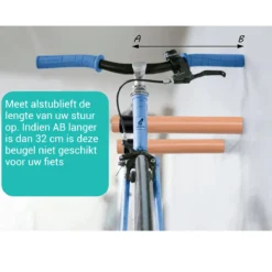 Fiets Ophangsysteem Van Massief Beukenhout | 2 Stuks | 32cm | Ophangbeugel | Muurbeugel Fiets | &ERGY -Merkloos Verkoop 1200x1200 2365