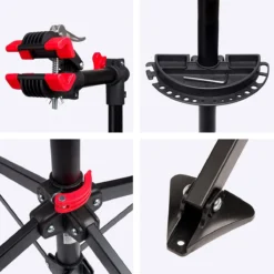 LifeGoods Fiets Montagestandaard - Fietsreparatie Racefiets / MTB - Incl. Stuurhouder - Zwart/Rood -Merkloos Verkoop 1200x1200 2374