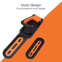 Fiets Ophangbeugel - Zwart / Oranje - Cycling WallMount - Muurhouder Fiets - Muurbeugel Wandhouder Wandbeugel - Muurbevestiging Ophangsysteem - Muur Houder Fietsbeugel Fietshaak -Merkloos Verkoop 1200x1200 2378