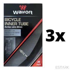 ESTARK® - 3 X Binnenband 28 Inch / 28" Voor De Fiets / Dunlop Ventiel / Racefiets / Mountainbike / 40 Mm / Band 40 / 30 - 622 Wiel / 28 * 1 5/8 * 1 3/8 / 28 " (A) -Merkloos Verkoop 1200x1200 2455