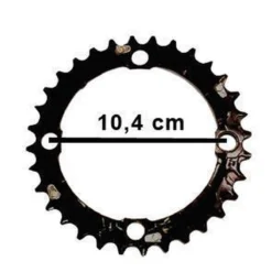 Kettingblad 32T Shimano Deore FC-M480 - Zwart -Merkloos Verkoop 1200x1200 2462