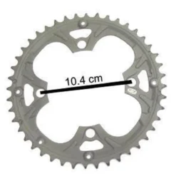 Kettingblad 44T Shimano Deore FC-M480 - Zwart -Merkloos Verkoop 1200x1200 2493