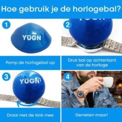 YUGN Horlogebal Horloge Opener En Ballenpomp Met Naald - Inclusief 1x Naald 1x Verlengstuk En 2x Ventiel - Handpomp Duurzaam Rubber Horlogekast Opener Voor Horloge Batterij Vervanging - Cadeau Tip - Sint - Kerst -Merkloos Verkoop 1200x1200 251
