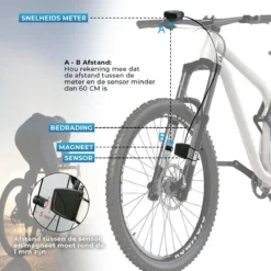 Kilometerteller Fiets - Waterdicht En Bedraad - Snelheidsmeter - Fietscomputer - Fiets Accessoires - Mountainbike Accesoires -Merkloos Verkoop 1200x1200 2582