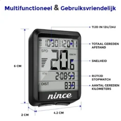 Nince Draadloze Fietscomputer Van Hoge Kwaliteit 2022 Model - Fiets Computer Draadloos Waterdicht -Merkloos Verkoop 1200x1200 2605