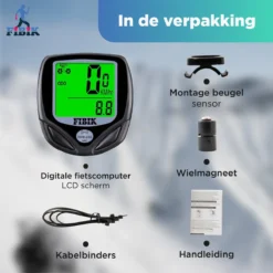Fibik Draadloze Fietscomputer - Kilometerteller - Draadloos - Waterdicht - Automatisch Verlicht Scherm -Merkloos Verkoop 1200x1200 2639