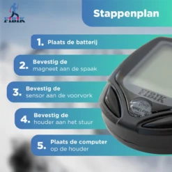 Fibik Draadloze Fietscomputer - Kilometerteller - Draadloos - Waterdicht - Automatisch Verlicht Scherm -Merkloos Verkoop 1200x1200 2642