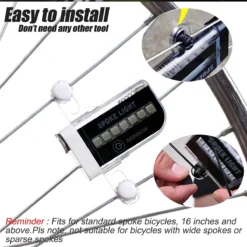 Merkloos 2x Fiets Spaak LED Verlichting - 30 Patronen - Spaakverlichting - Kinderfiets -Merkloos Verkoop 1200x1200 2666