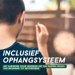 RYER Hurricane Dartbord - Eersteklas Sisal - Met 6 Darts En Leren Tasjes 11 RYER Hurricane Dartbord - Eersteklas Sisal - Met 6 Darts En Leren Tasjes -Merkloos Verkoop 1200x1200 2709