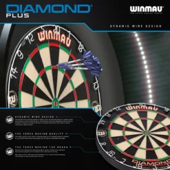 Winmau Diamond Plus Dartbord -Merkloos Verkoop 1200x1200 2714