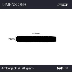 RED DRAGON - Amberjack 9: Steeltip Tungsten Dartpijlen Professioneel - 28 Gram -Merkloos Verkoop 1200x1200 2749