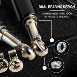 DK.® Professioneel Crossfit & Fitness Springtouw - Speedrope - Jump Rope - Voor Volwassenen En Kinderen - Rood -Merkloos Verkoop 1200x1200 276