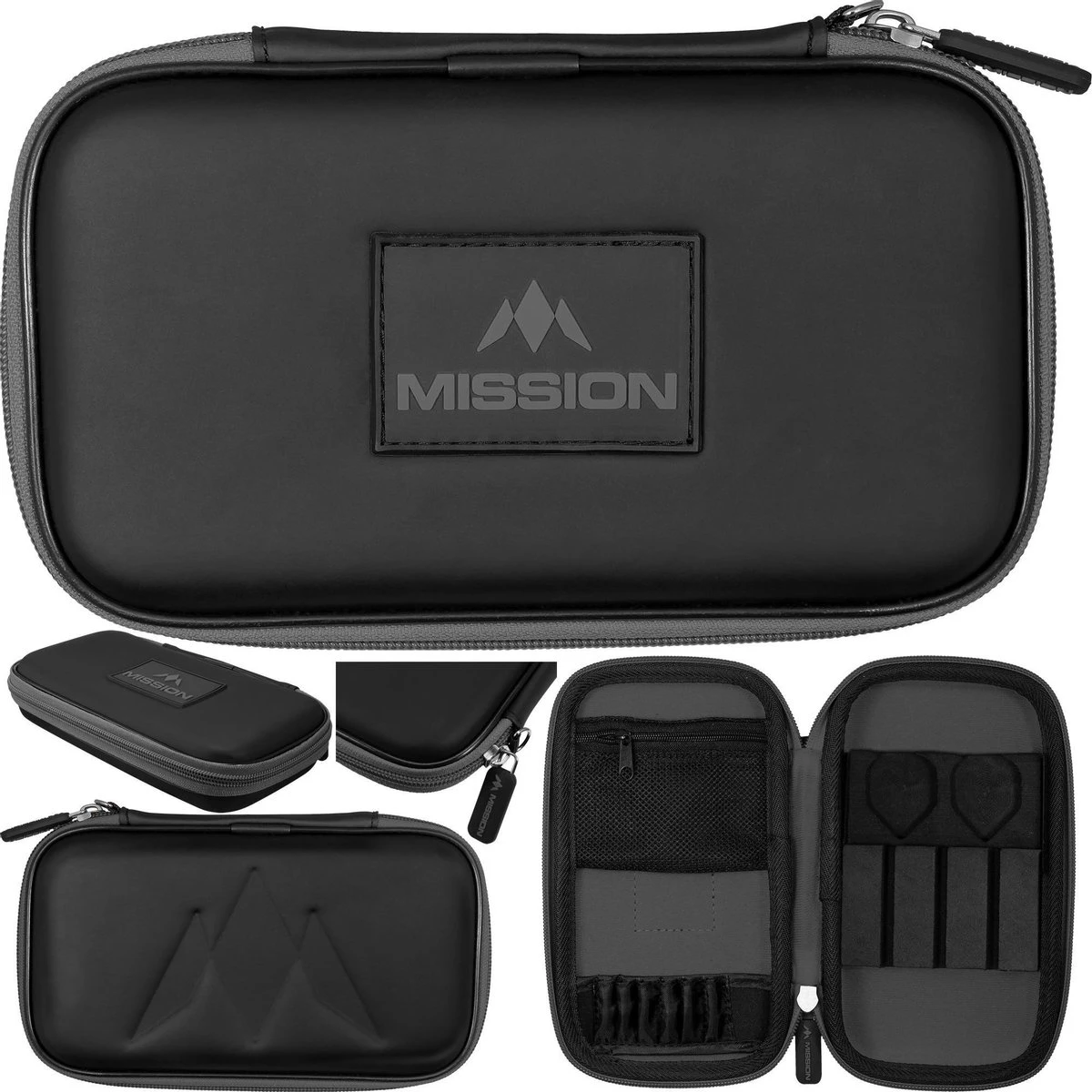 Mission Freedom XL Darts Case - Zwart 3 Mission Freedom XL Darts Case - Zwart - Afbeelding 3