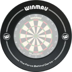 Winmau Printed Black Dartboard Surround Zwart Rond -Merkloos Verkoop 1200x1200 2824