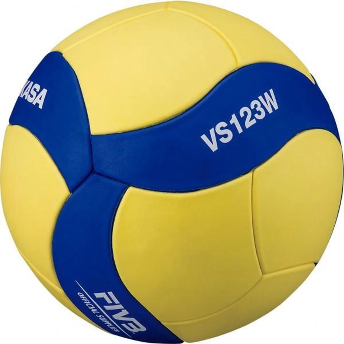 Mikasa Volleybal - Geel/blauw 1 Mikasa Volleybal - Geel/blauw