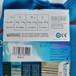 EasySwim Fun - Zwemvest/Drijfvest Kind - Blauw - Maat M : 17-23 Kg -Merkloos Verkoop 1200x1200 330