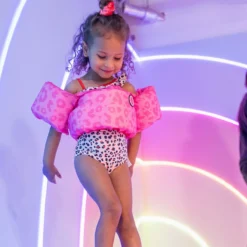 Swim Essentials - Puddle Jumper Zwemvest - Roze Panterprint - 2-6 Jaar - 15-30 Kg -Merkloos Verkoop 1200x1200 364