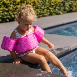 Swim Essentials - Puddle Jumper Zwemvest - Roze Panterprint - 2-6 Jaar - 15-30 Kg -Merkloos Verkoop 1200x1200 365