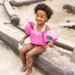 Swim Essentials - Puddle Jumper Zwemvest - Roze Panterprint - 2-6 Jaar - 15-30 Kg -Merkloos Verkoop 1200x1200 367