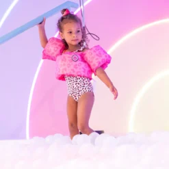 Swim Essentials - Puddle Jumper Zwemvest - Roze Panterprint - 2-6 Jaar - 15-30 Kg -Merkloos Verkoop 1200x1200 372