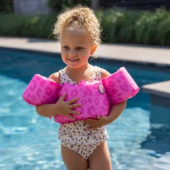 Swim Essentials - Puddle Jumper Zwemvest - Roze Panterprint - 2-6 Jaar - 15-30 Kg -Merkloos Verkoop 1200x1200 373