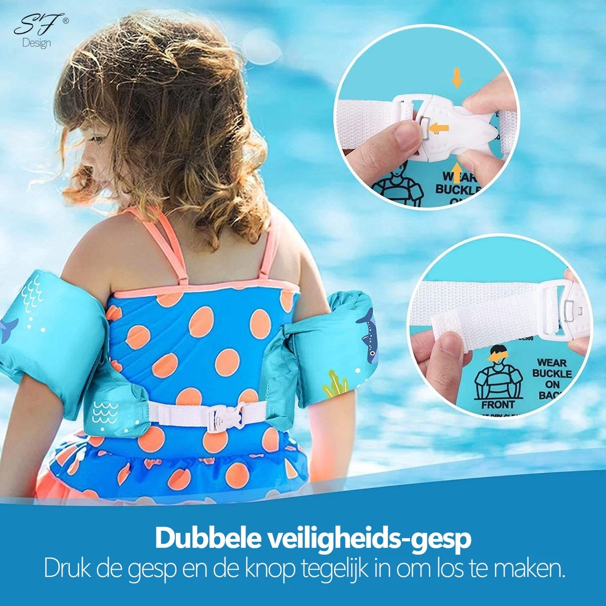 Stefan Francis® Puddle Jumper 2.0 - Puddle Jumper Zwembandjes - Puddle Jumper Zwemvest - Kinder Zwemvest - Haai - Grijs 4 Stefan Francis® Puddle Jumper 2.0 - Puddle Jumper Zwembandjes - Puddle Jumper Zwemvest - Kinder Zwemvest - Haai - Grijs - Afbeelding 4