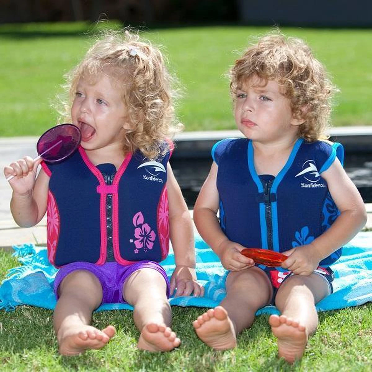 Konfidence - Zwemvest/Drijfvest Kind - Blauw - 1,5-3 Jaar / 12-20 Kg 6 Konfidence - Zwemvest/Drijfvest Kind - Blauw - 1,5-3 Jaar / 12-20 Kg - Afbeelding 6