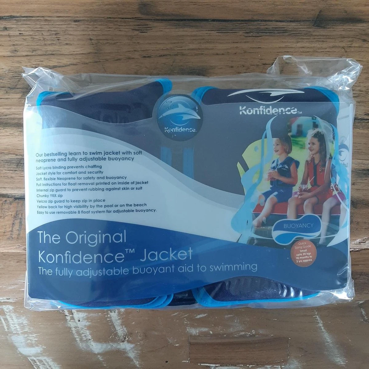 Konfidence - Zwemvest/Drijfvest Kind - Blauw - 1,5-3 Jaar / 12-20 Kg 11 Konfidence - Zwemvest/Drijfvest Kind - Blauw - 1,5-3 Jaar / 12-20 Kg - Afbeelding 11