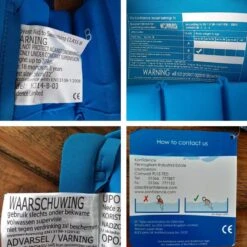 Konfidence - Zwemvest/Drijfvest Kind - Blauw - 1,5-3 Jaar / 12-20 Kg 30 Konfidence - Zwemvest/Drijfvest Kind - Blauw - 1,5-3 Jaar / 12-20 Kg -Merkloos Verkoop 1200x1200 406
