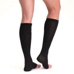 Steunkousen Met Rits Open Teen - Zwart - Per Paar 37 Steunkousen Met Rits Open Teen - Zwart - Per Paar -Merkloos Verkoop 1200x1200 528