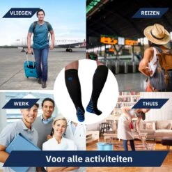 ANATURES Compressiekousen 20-30 MmHg Voor Mannen En Vrouwen - Hardlopen Compressie Sokken - Steunkousen Vliegtuig - Sport - Maat L/XL -Merkloos Verkoop 1200x1200 573