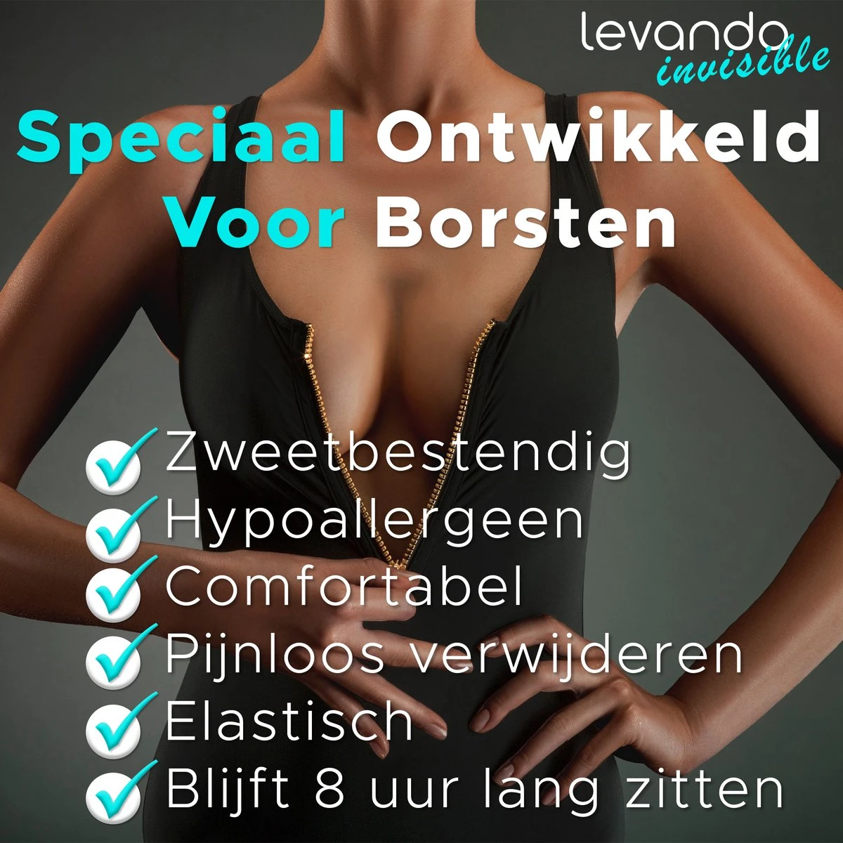 Levanda Transparante Boob Tape 5 Meter– Invisible Boobtape Inc Herbruikbare Nipple Covers- Strapless Plak BH Tape – Fashion Tape Borsten 5 Levanda Transparante Boob Tape 5 Meter– Invisible Boobtape Inc Herbruikbare Nipple Covers- Strapless Plak BH Tape – Fashion Tape Borsten - Afbeelding 5