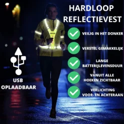 RTECH® Hardloopvest- Hardloop Verlichting- Veiligheidsvest - Hardloopvest Oplaadbaar - Hardlopen - Reflecterend Hesje - Inclusief Hardloop Verlichting Armband -Merkloos Verkoop 1200x1200 652