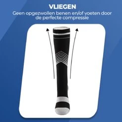 Roegaarden Compressie Sokken - Compressiekousen - Steunkousen - Zwart - Maat 35-39 -Merkloos Verkoop 1200x1200 661