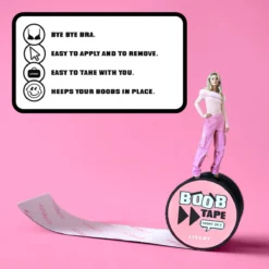 Litchy Boob Tape - Boobtape - Fashion Tape - BH Tape - 5 Meter - Wood -Merkloos Verkoop 1200x1200 663