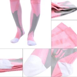 Kangka Compressiekousen 20-30 MmHg - Compressie Sokken Maat S/M (35-38) - Roze -Merkloos Verkoop 1200x1200 668