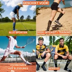STOX Energy Socks - Sportsokken Voor Mannen - Premium Compressiesokken - Voorkom Blessures & Spierpijn - Sneller Herstel - Minder Vermoeide Benen - Extra Comfort - Verdikt Voet En Hielstuk -Merkloos Verkoop 1200x1200 821