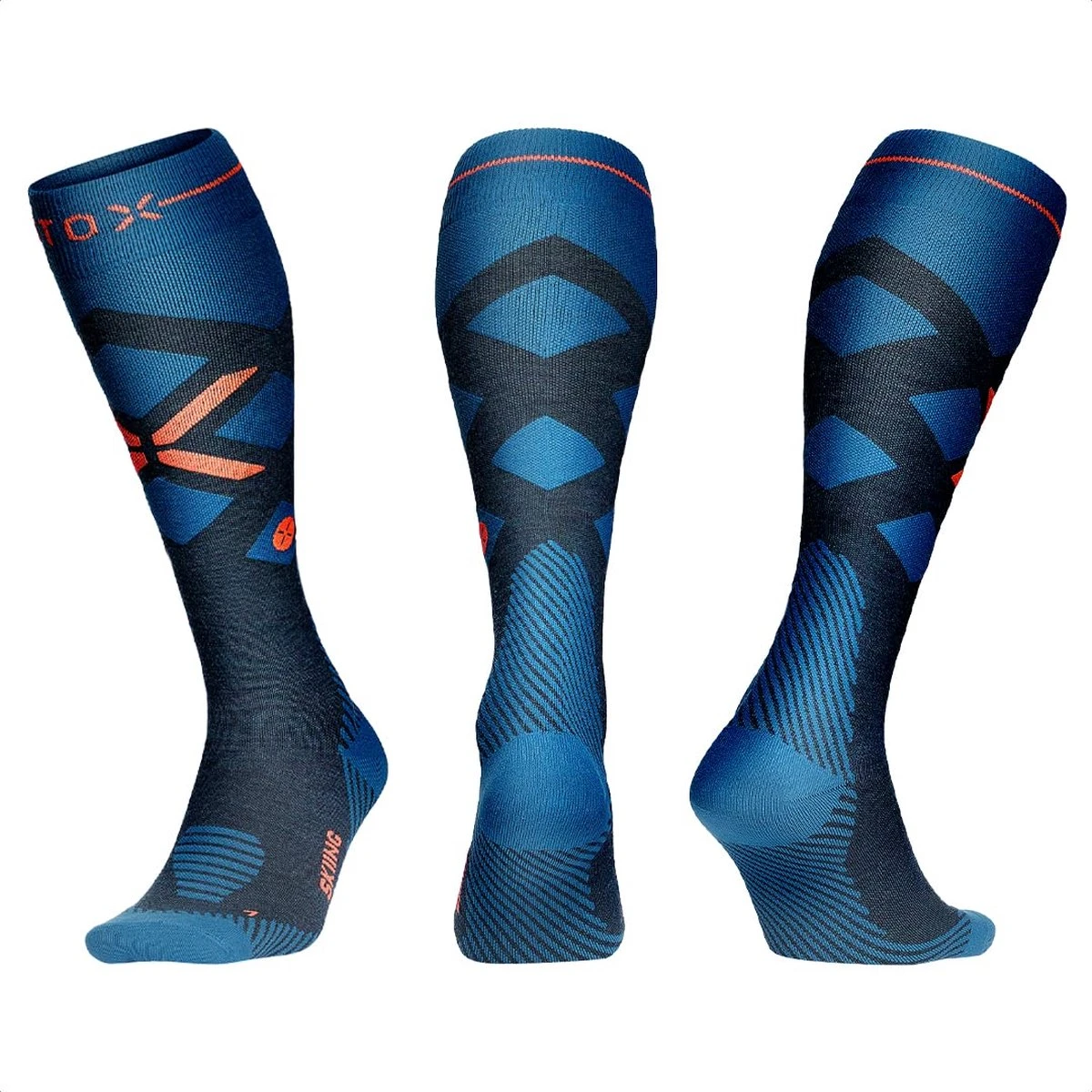 STOX Energy Socks - Skisokken Voor Mannen - Premium Compressiesokken - Ski Sokken Van Merinowol - Geen Koude Voeten - Geen Kramp - Snowboard Sokken 2 STOX Energy Socks - Skisokken Voor Mannen - Premium Compressiesokken - Ski Sokken Van Merinowol - Geen Koude Voeten - Geen Kramp - Snowboard Sokken - Afbeelding 2