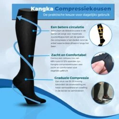6 Paar Compressiekousen Maat 43 Tot 46 - Steunkousen - Hardloopsokken - Wandelsokken -Merkloos Verkoop 1200x1200 886