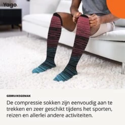 Yago - Compressiekousen L/XL - 2 Paar | Hardlopen | Steunkousen | Dames En Heren | Multifunctioneel | Reissokken | Wandelsokken | Unisex 12 Yago - Compressiekousen L/XL - 2 Paar | Hardlopen | Steunkousen | Dames En Heren | Multifunctioneel | Reissokken | Wandelsokken | Unisex -Merkloos Verkoop 1200x1200 906