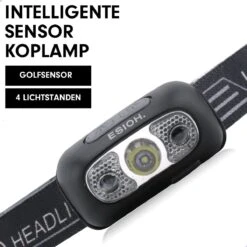 Esioh® Led Hoofdlamp - Hardloop Verlichting - USB Oplaadbaar – Waterdicht - 200m Bereik - Multifunctioneel -Merkloos Verkoop 1200x1200 930