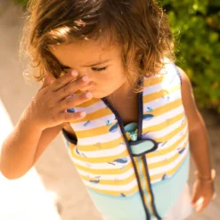 Swim Essentials Zwemvest Kind - Walvissen Geel/Blauw - 18-30 Kg - 4-6 Jaar -Merkloos Verkoop 1200x1200 95