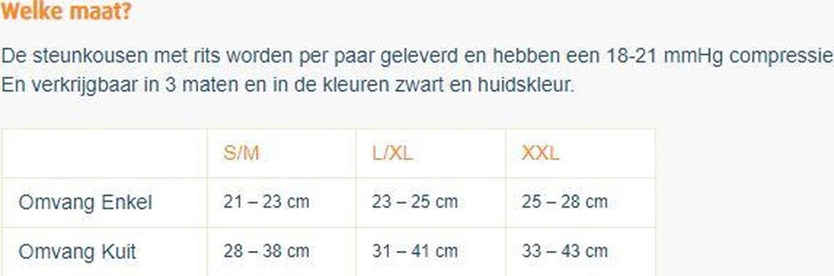 Steunkousen Met Rits Open Teen - Zwart - Per Paar 4 Steunkousen Met Rits Open Teen - Zwart - Per Paar - Afbeelding 4