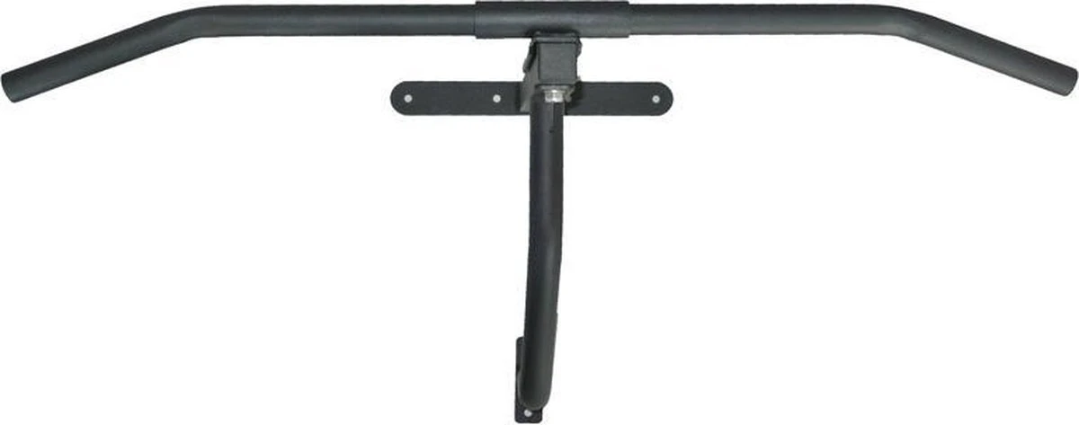 Victory Sports Bokszak Muursteun Met Optrekstang - Zwart 2 Victory Sports Bokszak Muursteun Met Optrekstang - Zwart - Afbeelding 2