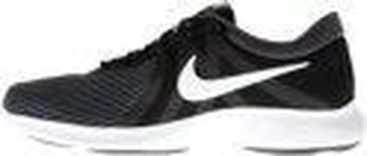 Nike Revolution 4 Eu Heren Sportschoenen - Black/White - Maat 44.5 8 Nike Revolution 4 Eu Heren Sportschoenen - Black/White - Maat 44.5 - Afbeelding 8