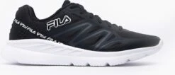 Fila Memory Cryptostride Hardloopschoenen Zwart/Wit Heren - Maat 45